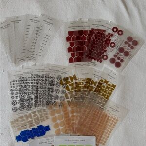 Cloth & Paper Colorful Sticker Bundle